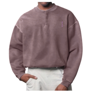 WOLFFCOM Elite Crew sweat premium col rond coupe moderne et confortable